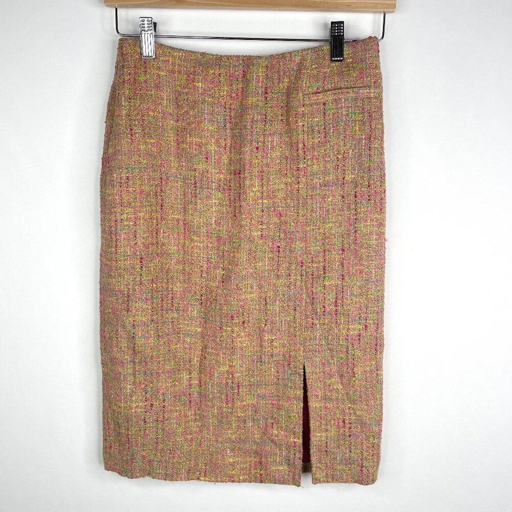 M-A-G By Magaschoni Boucle Tweed Pencil Skirt NWT